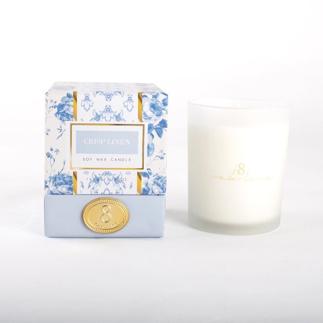 Crisp Linen Soy Wax Candle