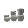 Set of 3 Aegean White Vases
