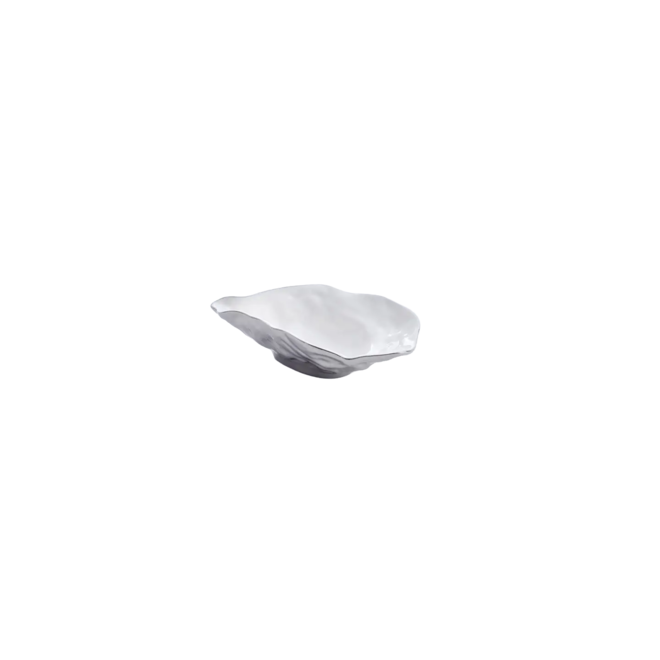 Small White Oyster Bowl