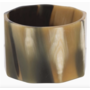 Horn Faceted Bangle