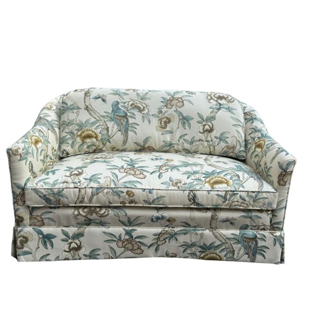 Thibaut Covered Henredon Loveseat