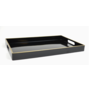 Black Rectangular Tray