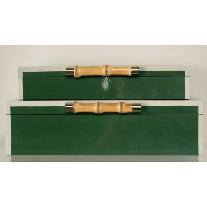 Large Kalena Box Green