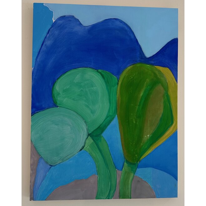 "Green/Blue Study 2" Kim Druker Stockwell