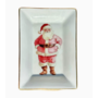 FRE-Christmas Holiday Retro Santa Trinket Tray