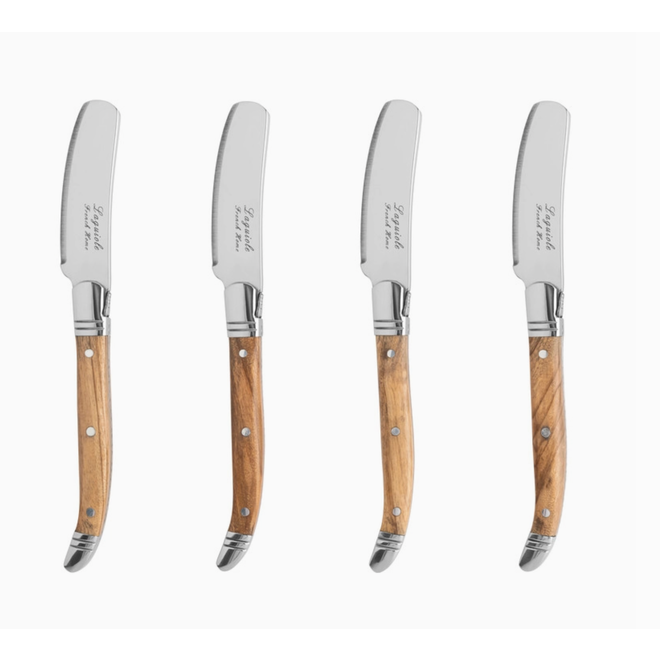 Connoisseur Laguiole Set of 4 Spreaders