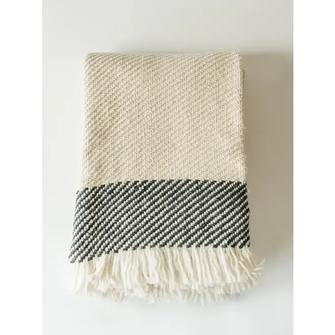 Chunky Twill Throw Blanket