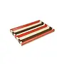 Red Striped Vanity Tray