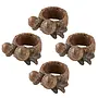 Set of Four Acorn Napkin Rings