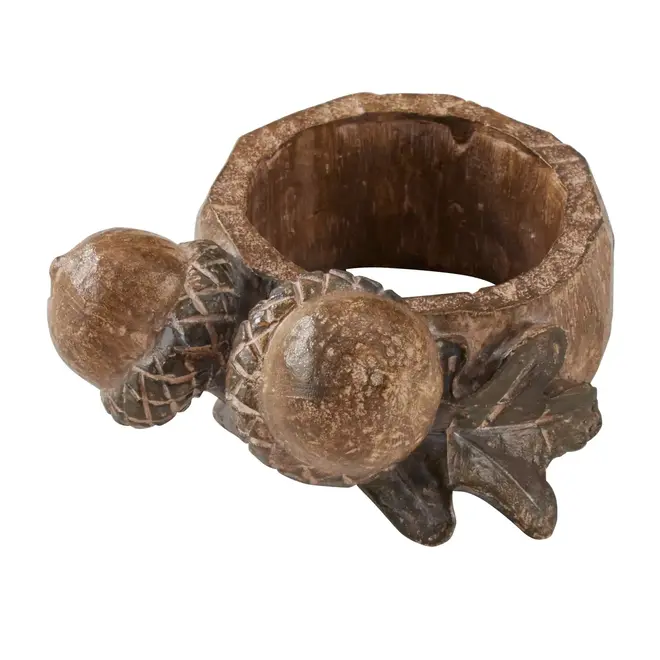 Set of Four Acorn Napkin Rings