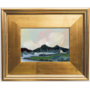Ipswich River Painting Framed in Gold