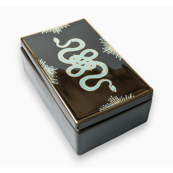 Serpents Coil Ceramic Box