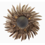 Pheasant Feather Mirror