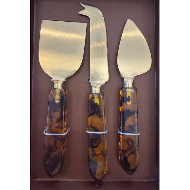 Tortoise Cheese Set of 3