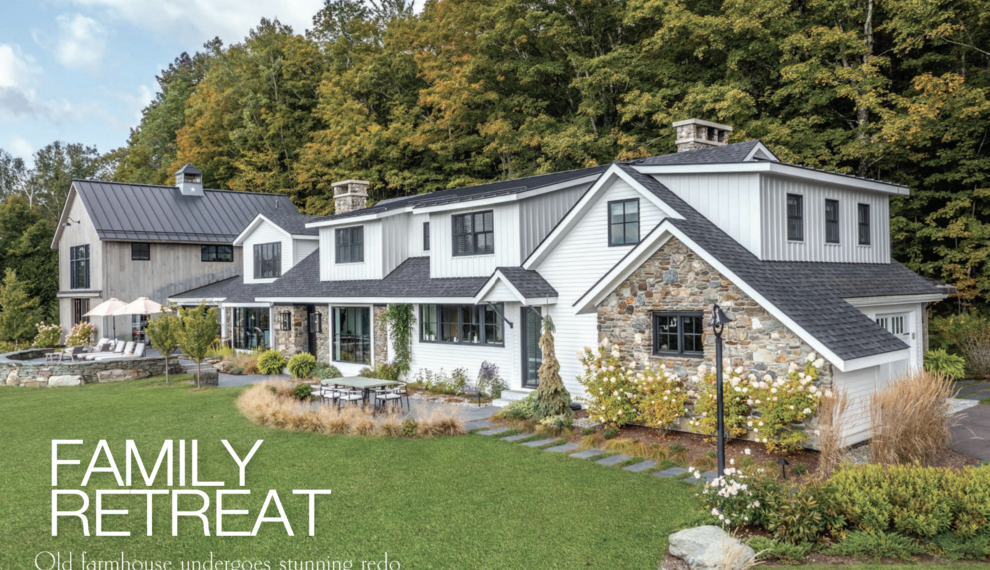 Farmhouse Feature in Stowe Guide and Magazine