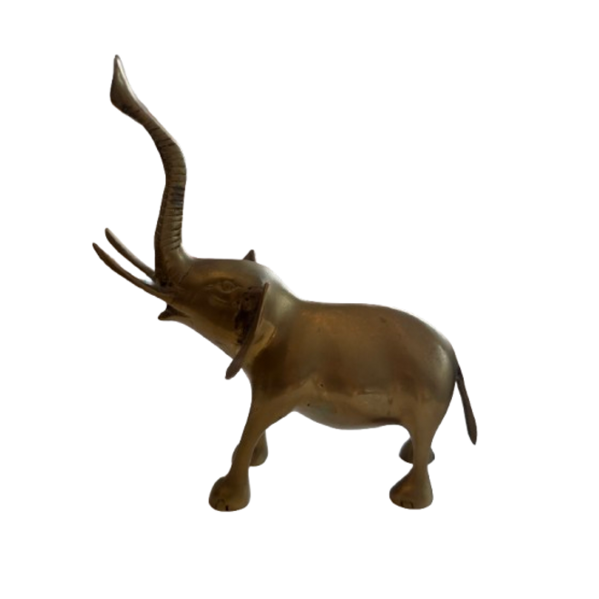 Small Brass Elephant