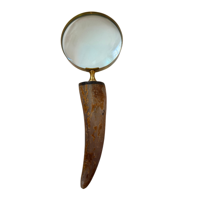 Vintage Horn Handle Magnifying Glass