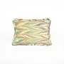 Marbled Ruffle Pillow, Moss Mountain