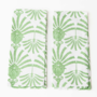 Pair of Deco Palm Kitchen Towels