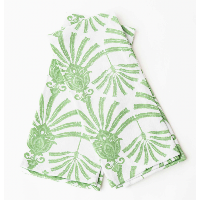 Pair of Deco Palm Kitchen Towels