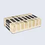 Caramel Bone Resin Inlay Storage Box (Small)
