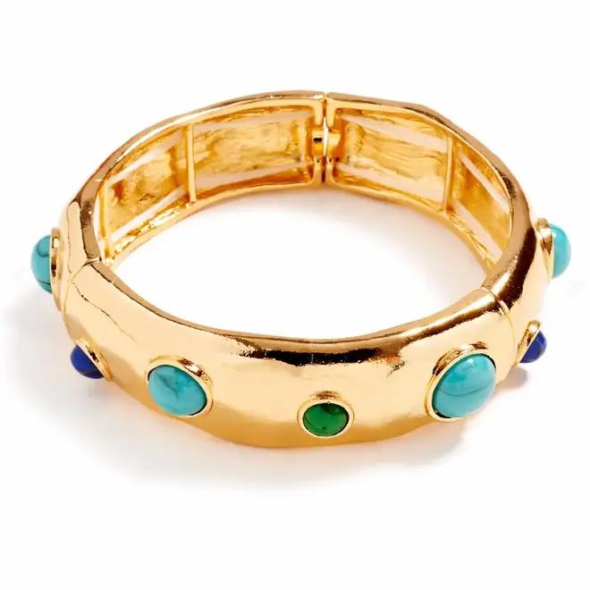 Cabochon Stone Bracelet