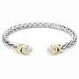 14KT Gold Plated CZ Cuff Bracelet