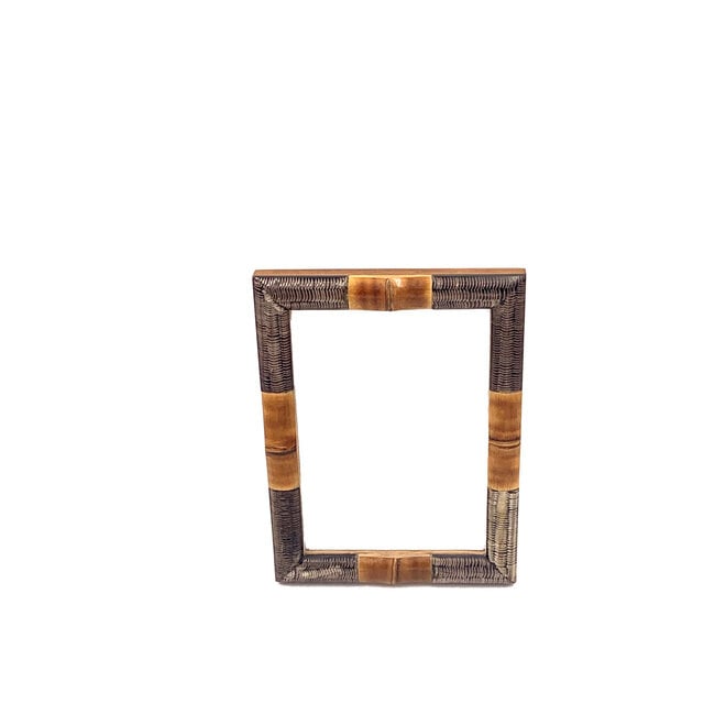 Bamboo Frame with Horned Pipe - 8x10