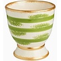 Green & White Cachepot - Large