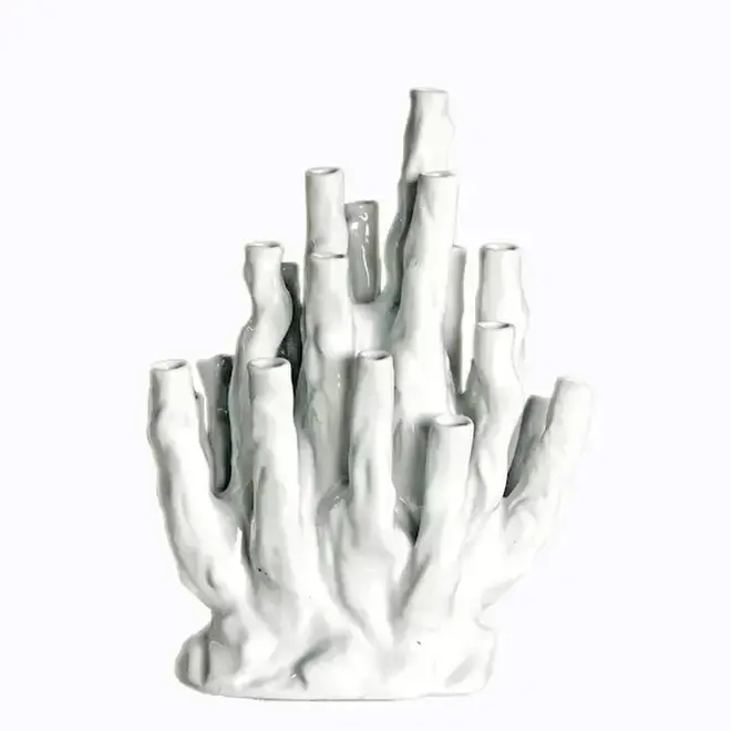 White Coral Vase