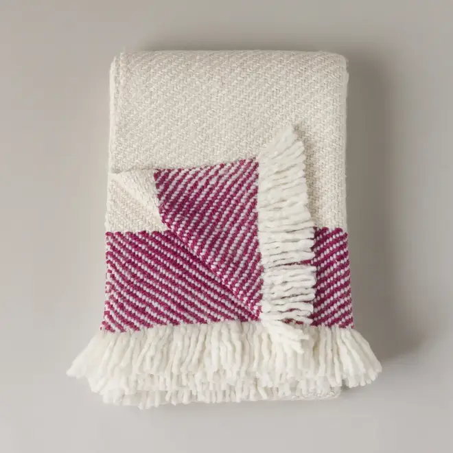Chunky Twill Throw Blanket