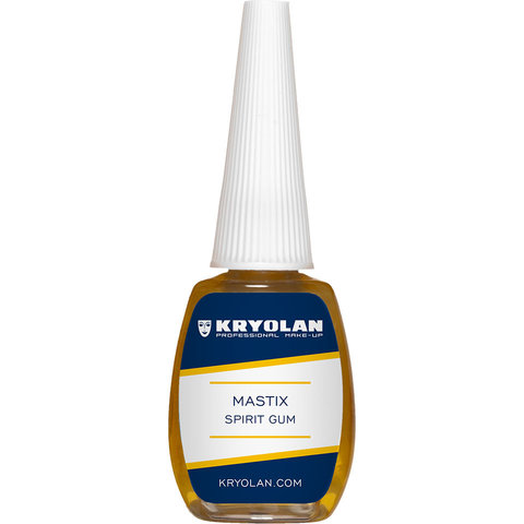 Mastix Spirit Gum, 0.4 fl. oz. w/brush