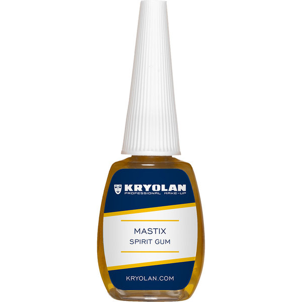 Kryolan Mastix Spirit Gum, 0.4 fl. oz. w/brush