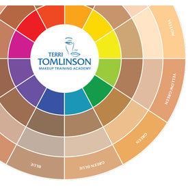 Terri Tomlinson Flesh Tone Color Wheel