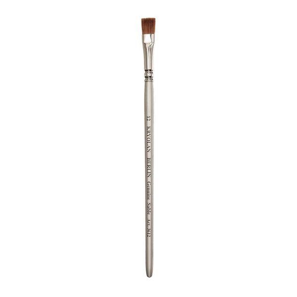 Kryolan Professional Flat Brush #12