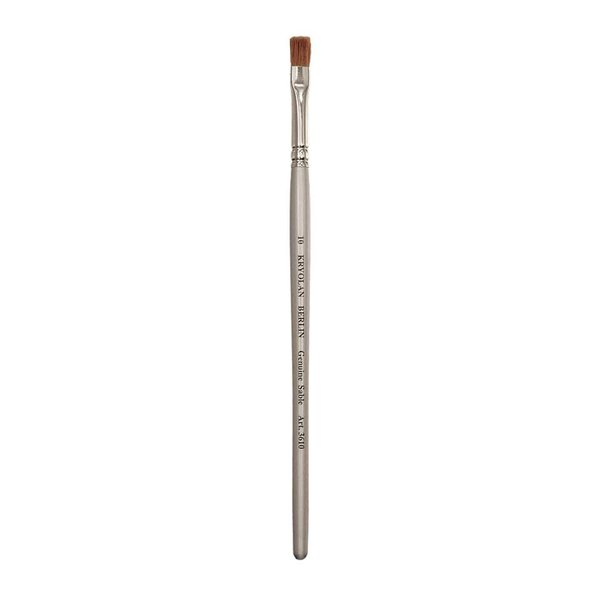 Kryolan Professional Flat Brush #10