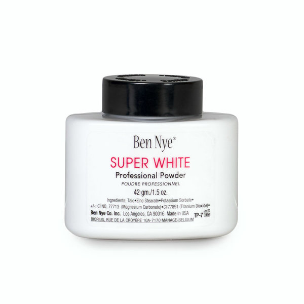 Ben Nye Super White Face Powder 35g/1.2oz Shaker Bottle