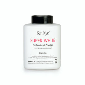 Ben Nye Super White Face Powder 85g/3oz Shaker Bottle