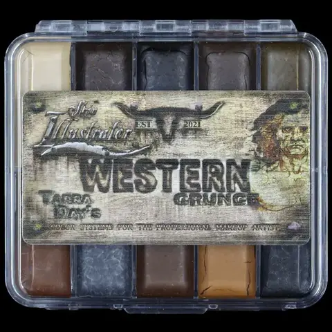 Skin Illustrator On Set Western Grunge Palette