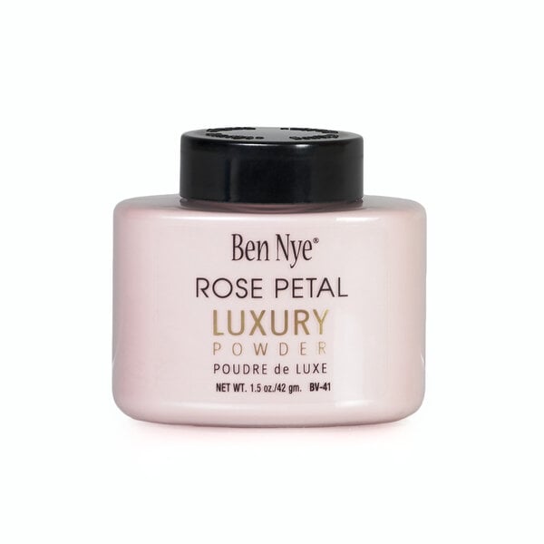 Ben Nye Rose Petal Luxury Powder, 42g/1.5oz, Shaker Bottle