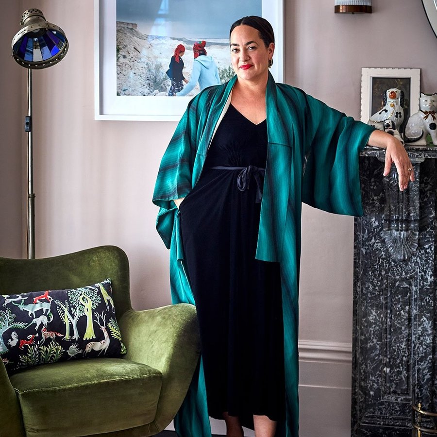 OLIVIA MORRIS AT HOME