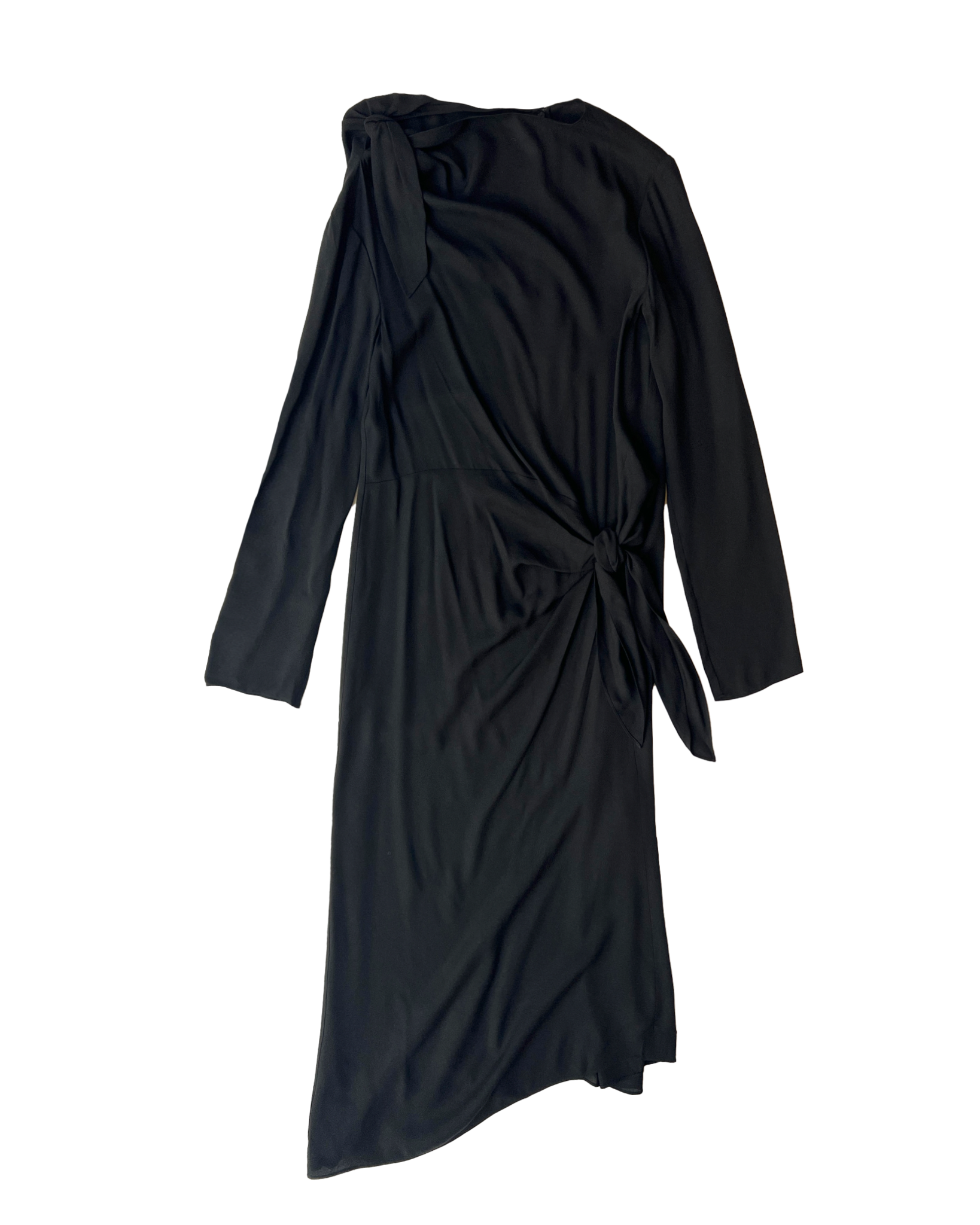 TIBI FEATHER WEIGHT ECO CREPE BENEDICT DRESS - Poole Shop