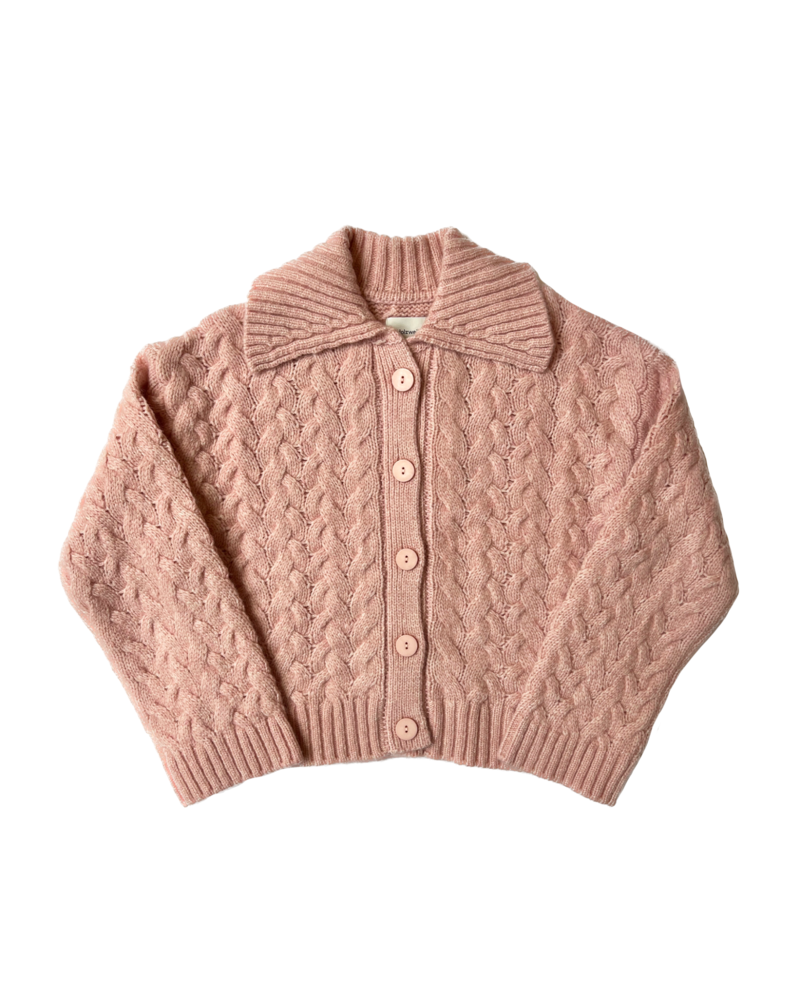 HOLZWEILER CHAIN KNIT CARDI