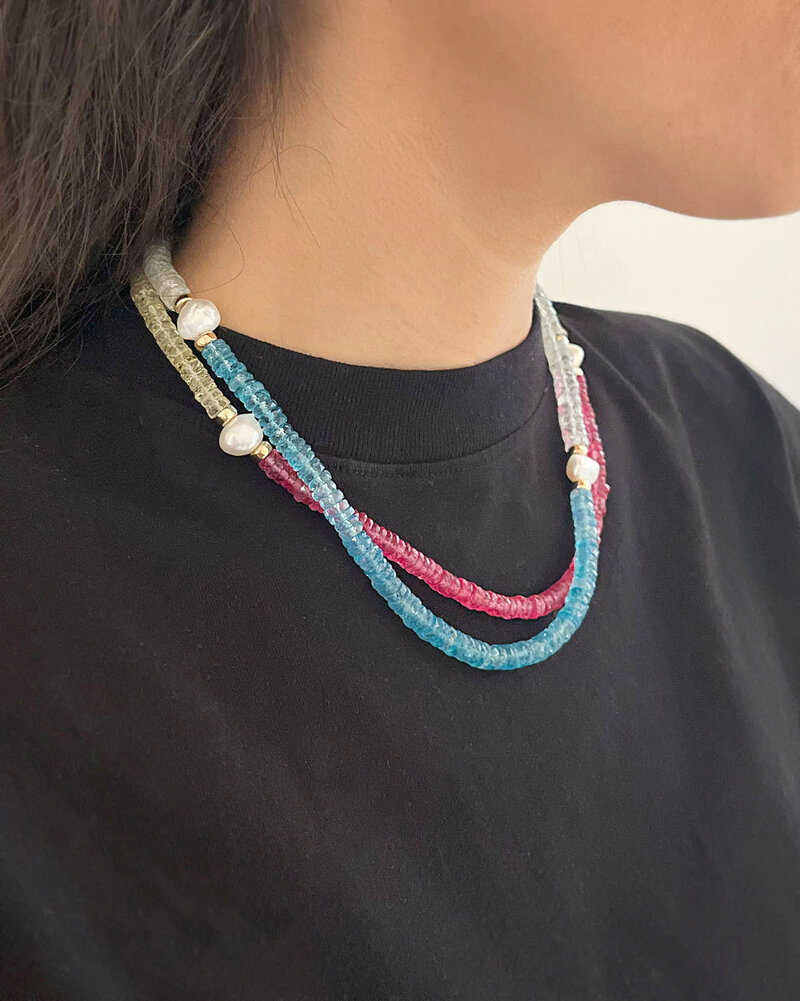 Autumn Candy Opal Necklace – Bon Bon Jewellery Club