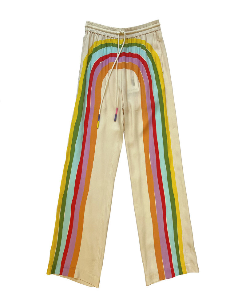 MIRA MIKATI STRIPE PRINT PYJAMA TROUSER