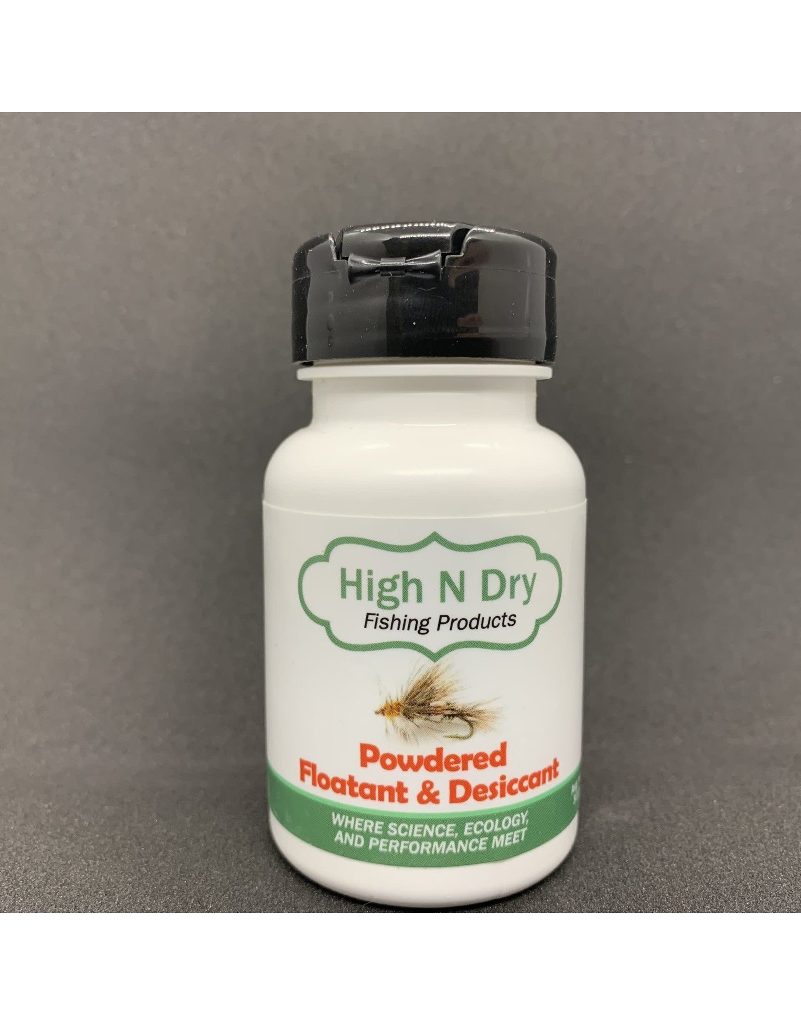 HIGH N DRY FISHING PRODUCTS HIGH N DRY Powdered Floatant & Desiccant