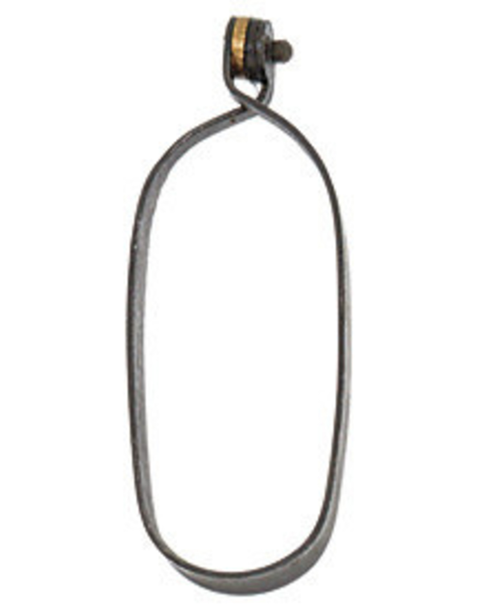 DR. SLICK Hackle Plier w/Duplex Rubber Jaw, Black, Tool Steel