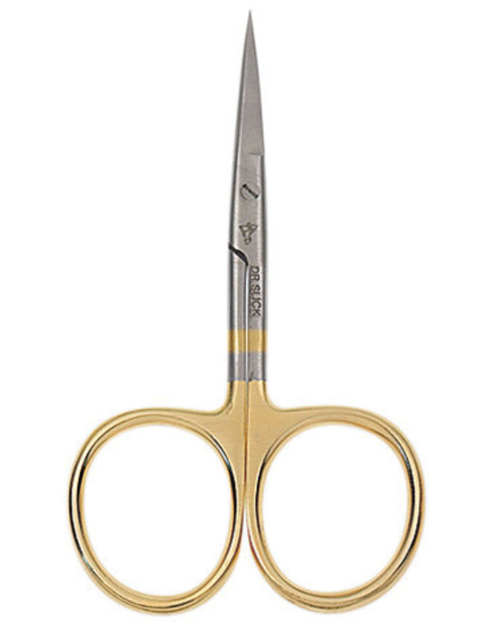 DR. SLICK All Purpose Scissor, 4", Gold Loops, Curved