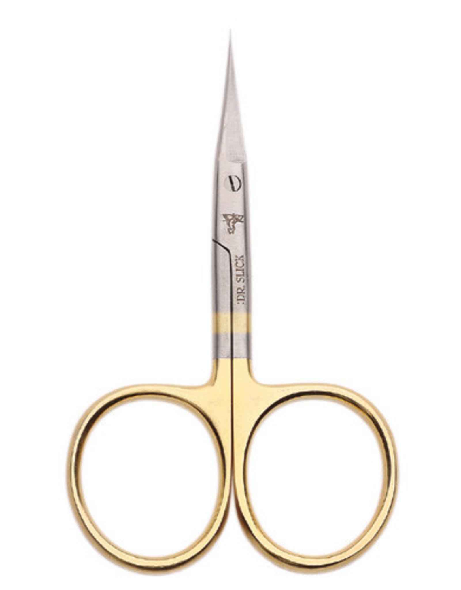 DR. SLICK All Purpose Scissor, 4", Gold Loops, MicroTip, Straight