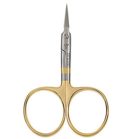 DR. SLICK Arrow Scissor, 3-1/2", TC, Black Loops, Straight